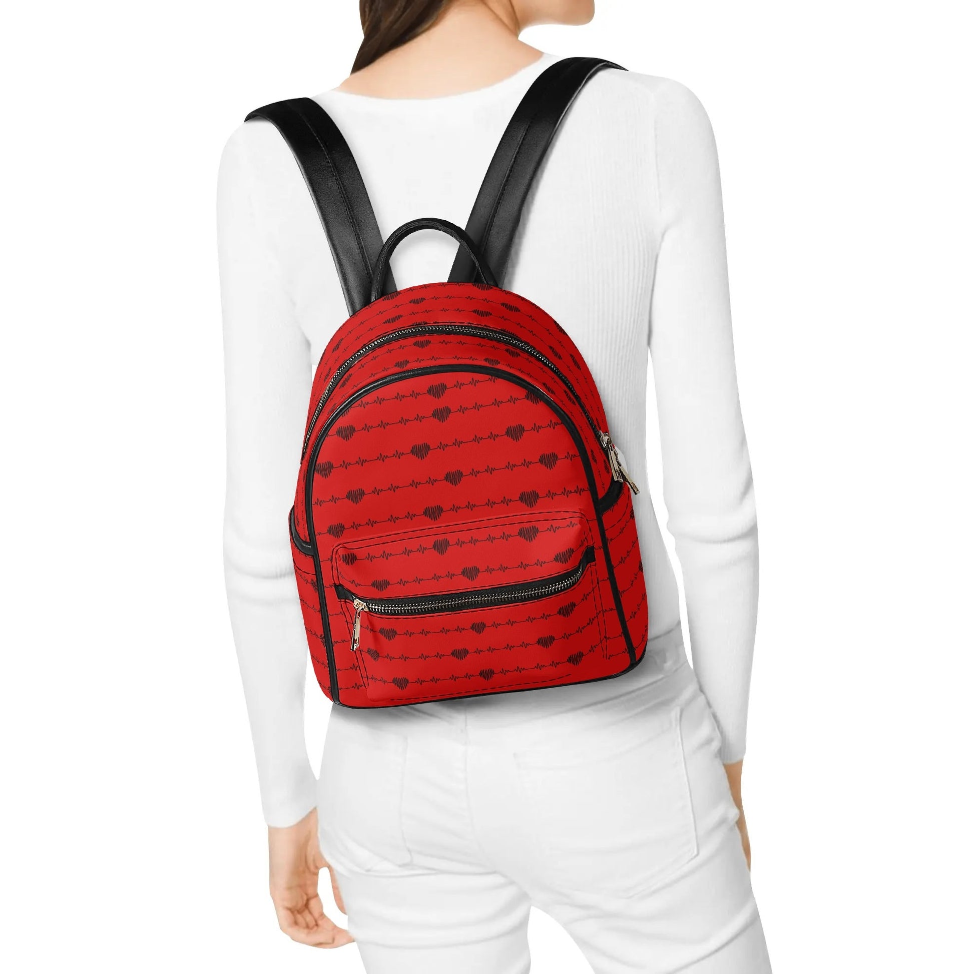 Hearts And Beats Casual Backpack