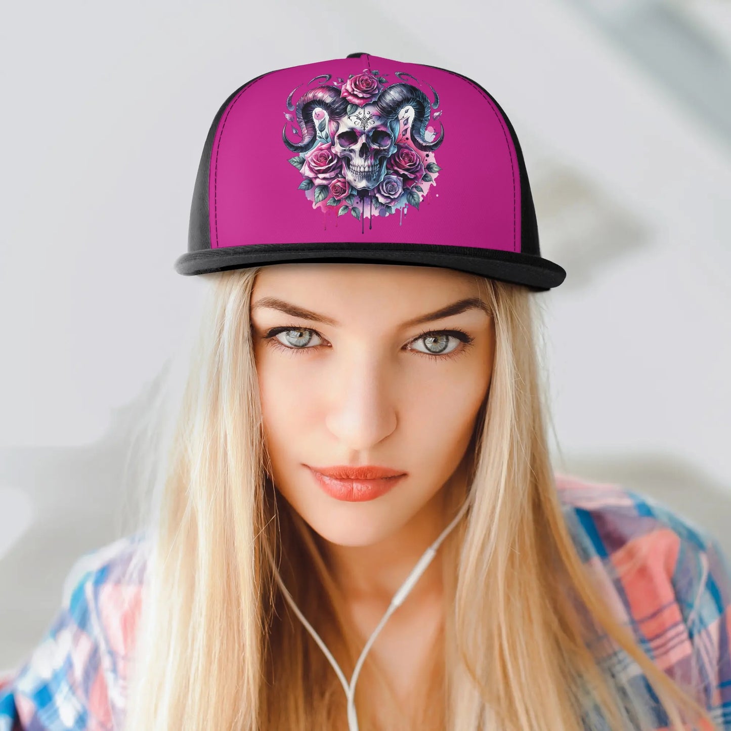 Demon Gothic Skull Casual Hats