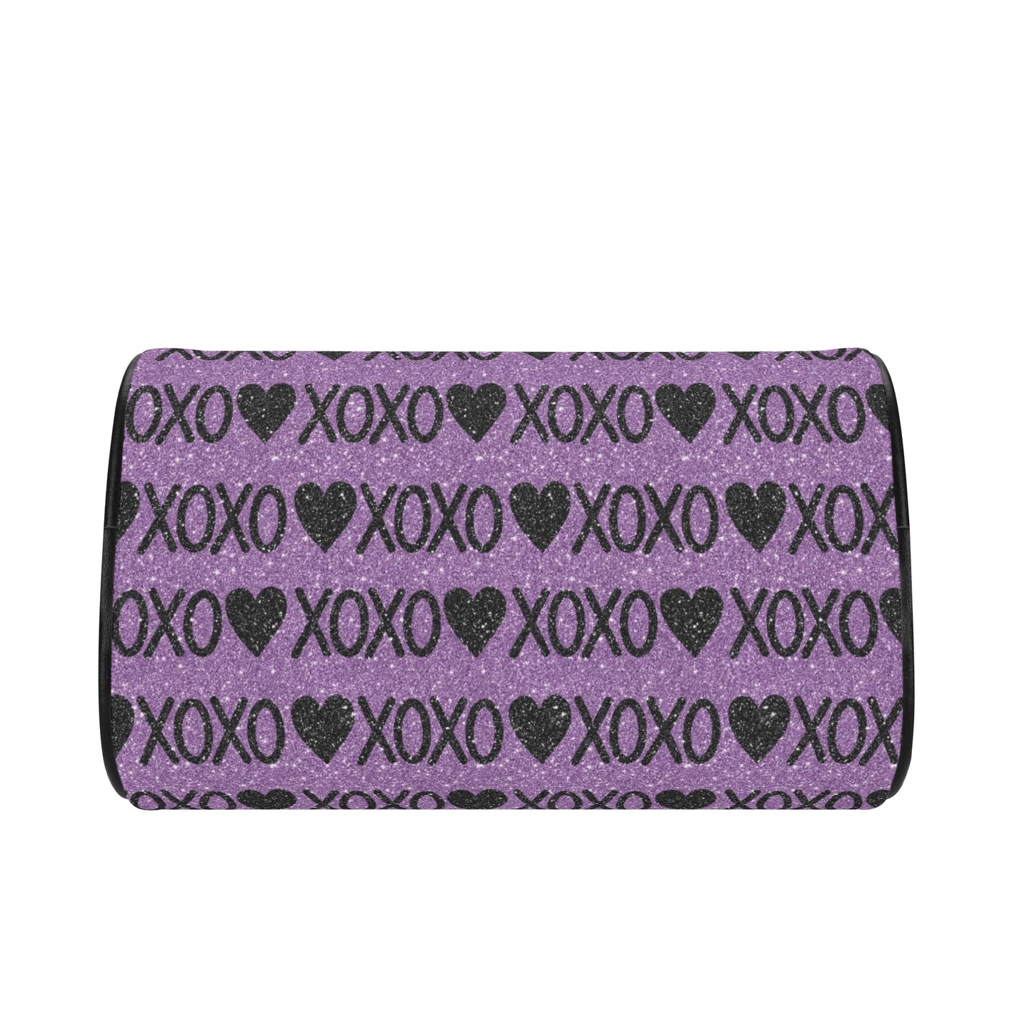 XOXO Hearts Leather Mini Boston Handbag