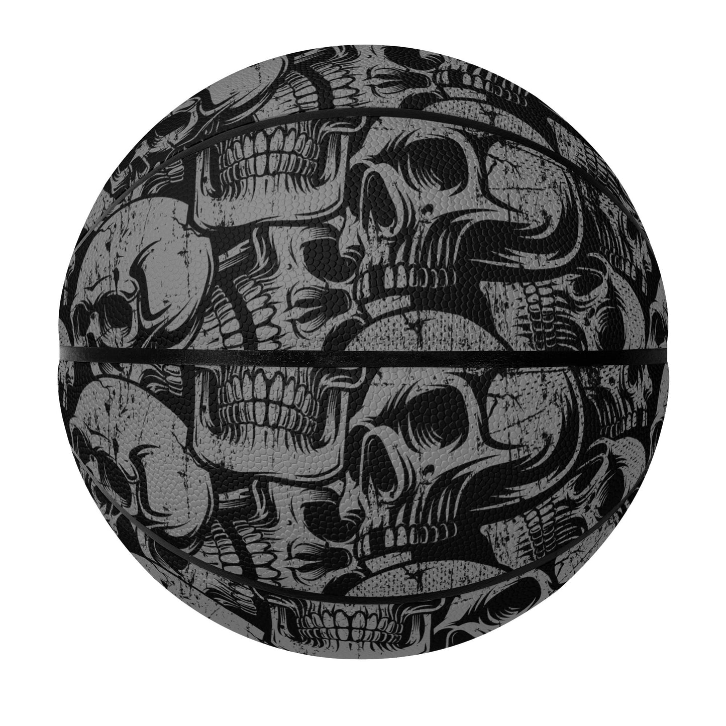 Silver Skulls Premium Leather Basketball