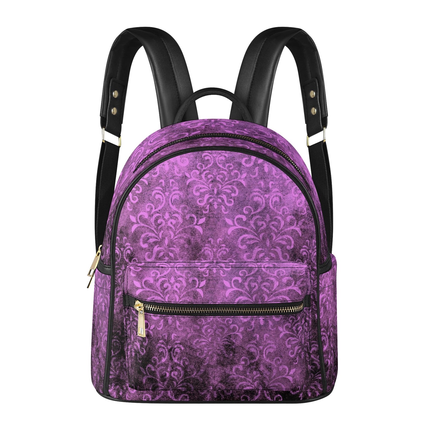 Grunge Purple Casual Backpack