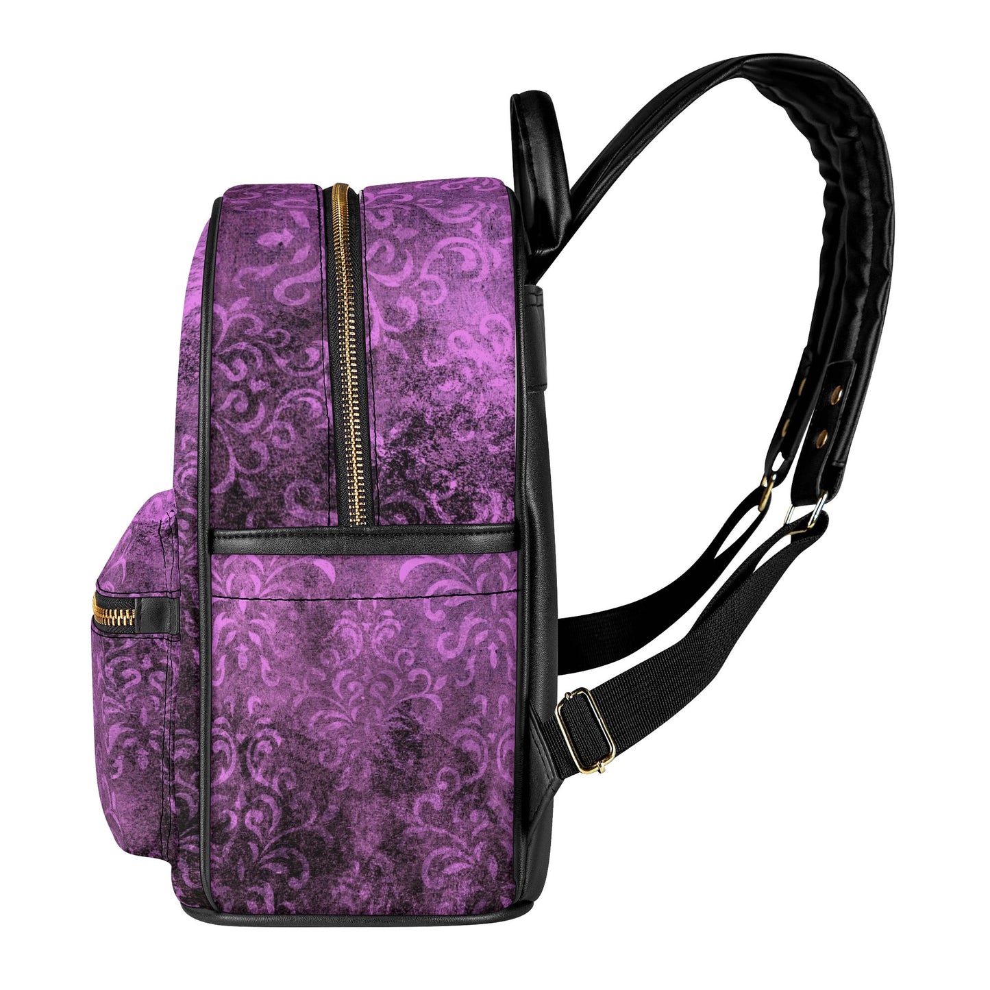 Grunge Purple Casual Backpack