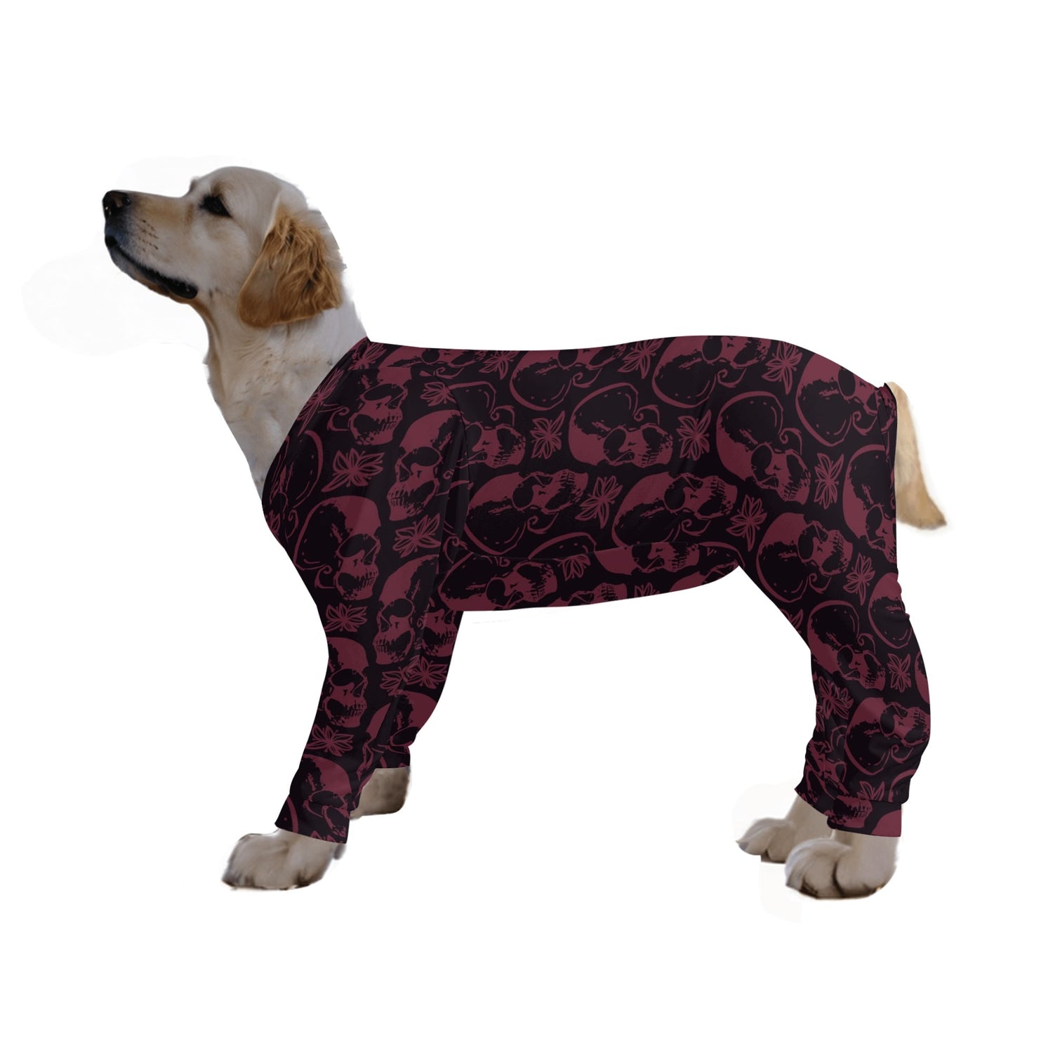 Purple Skulls Ultra-Soft Dog Pajamas