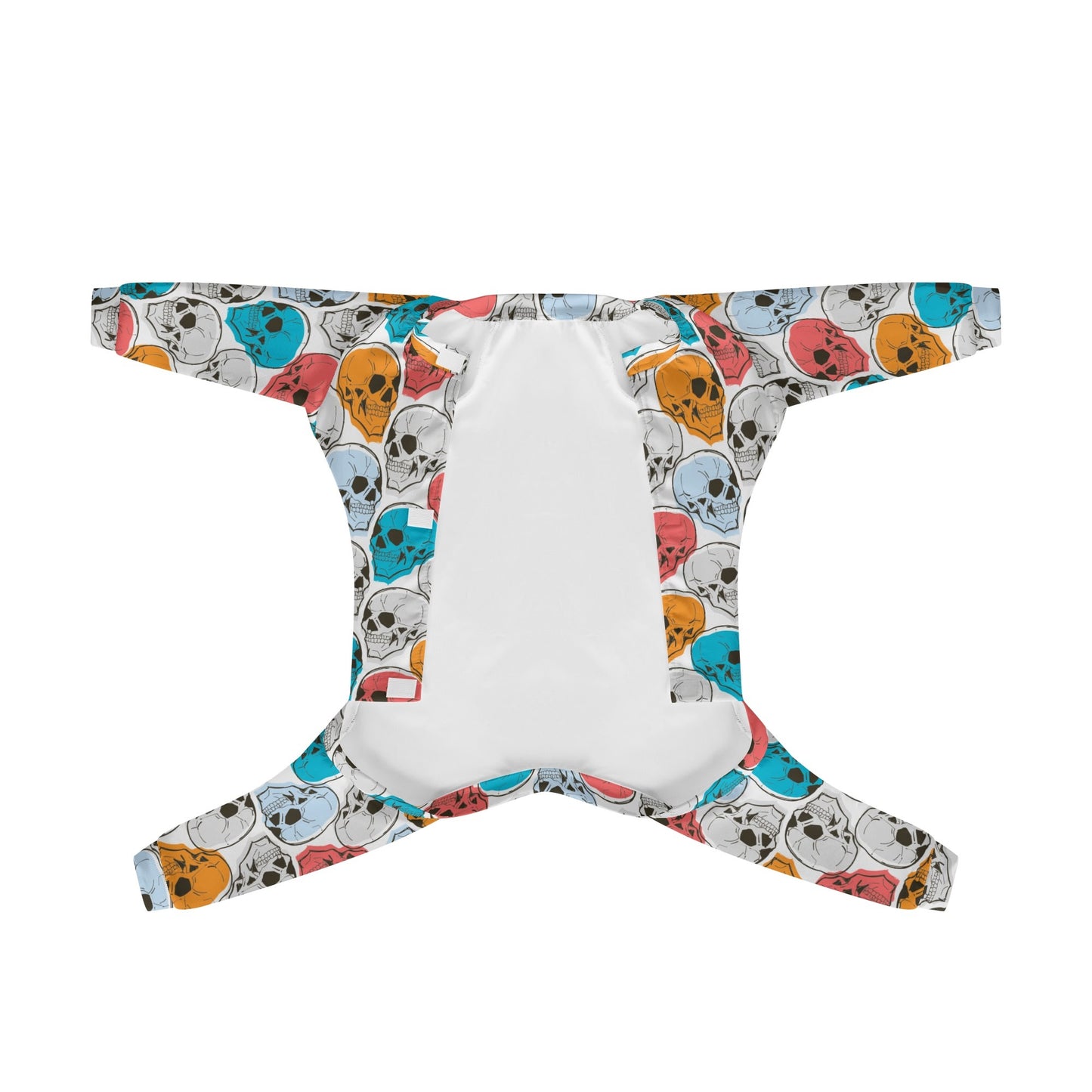 Colorful Skulls Ultra-Soft Dog Pajamas