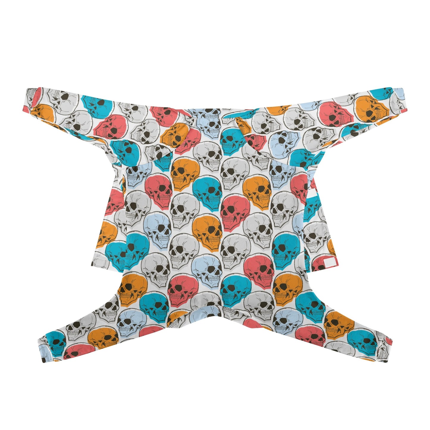 Colorful Skulls Ultra-Soft Dog Pajamas