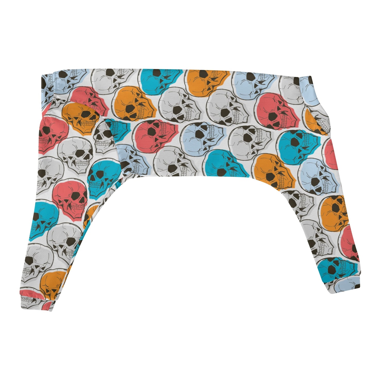 Colorful Skulls Ultra-Soft Dog Pajamas