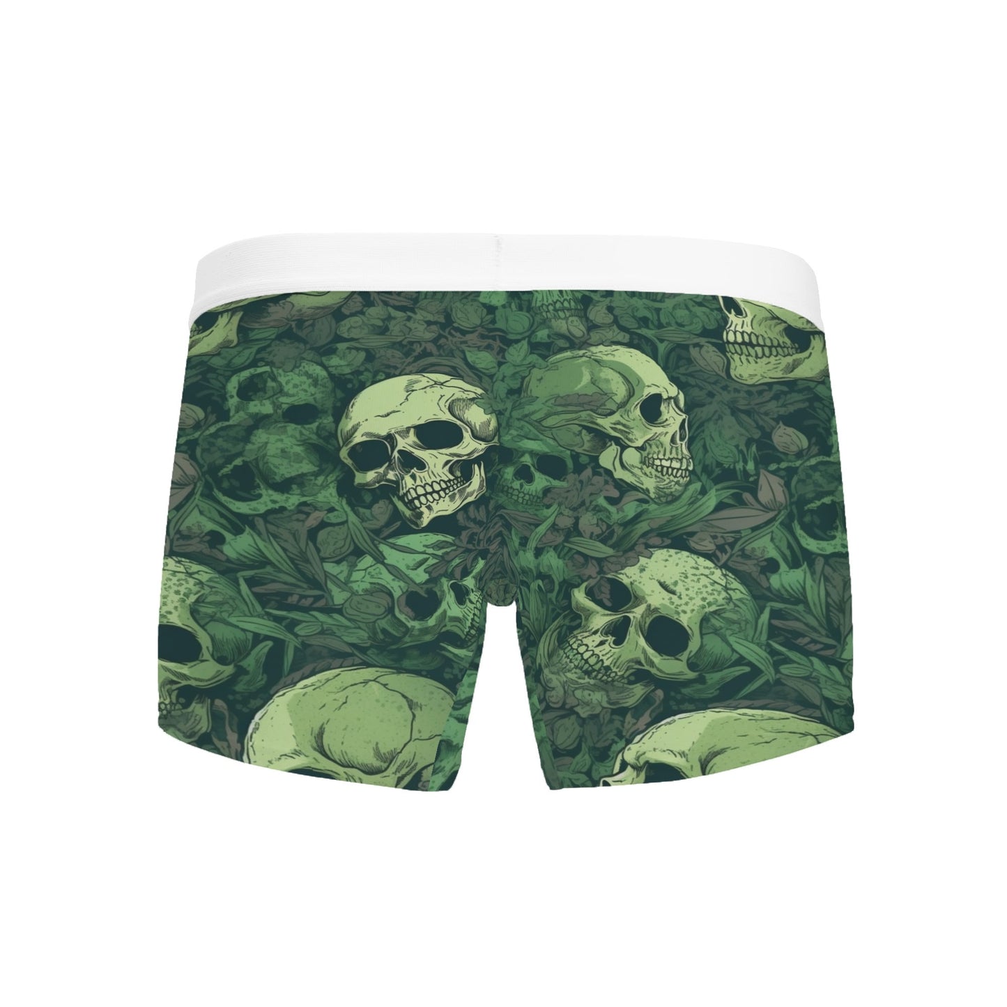 Green Skulls Boxer Briefs