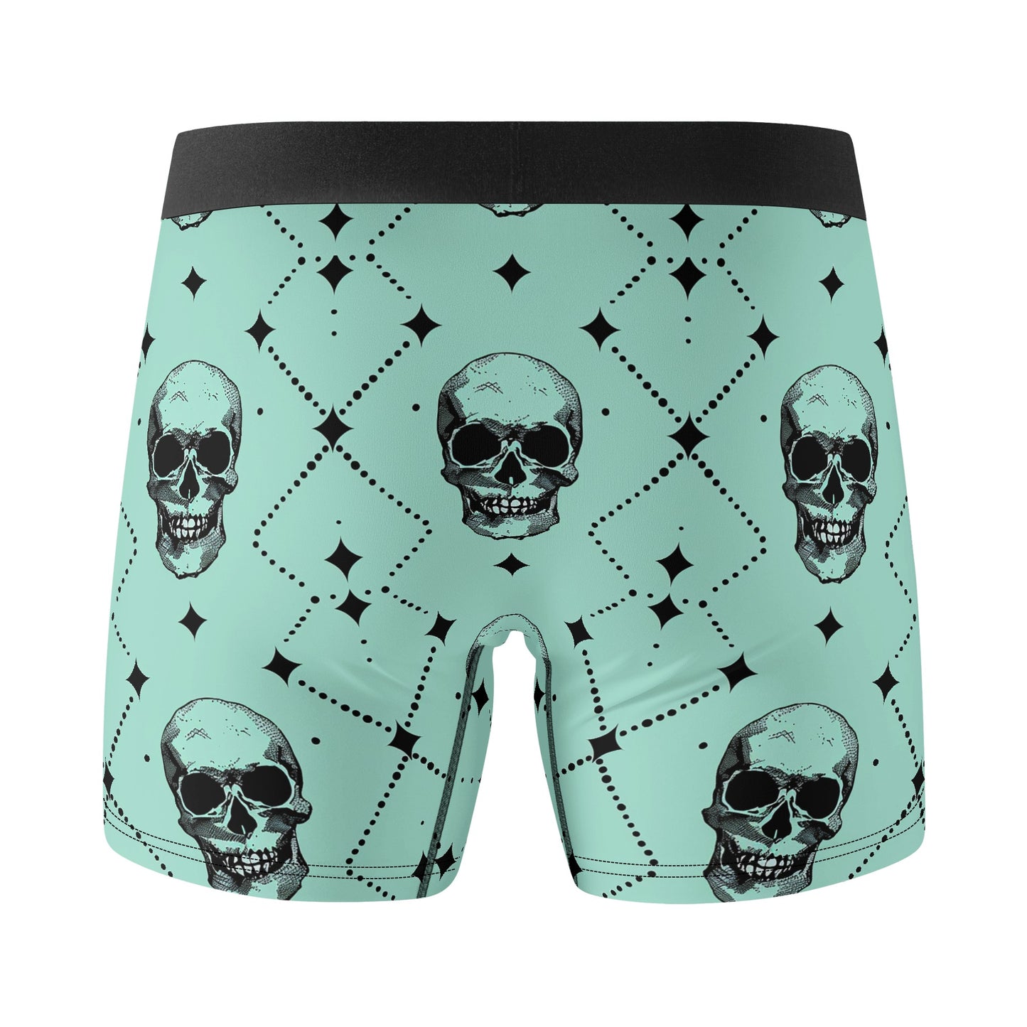 Skull Design Mens Classic Stretch Boxers