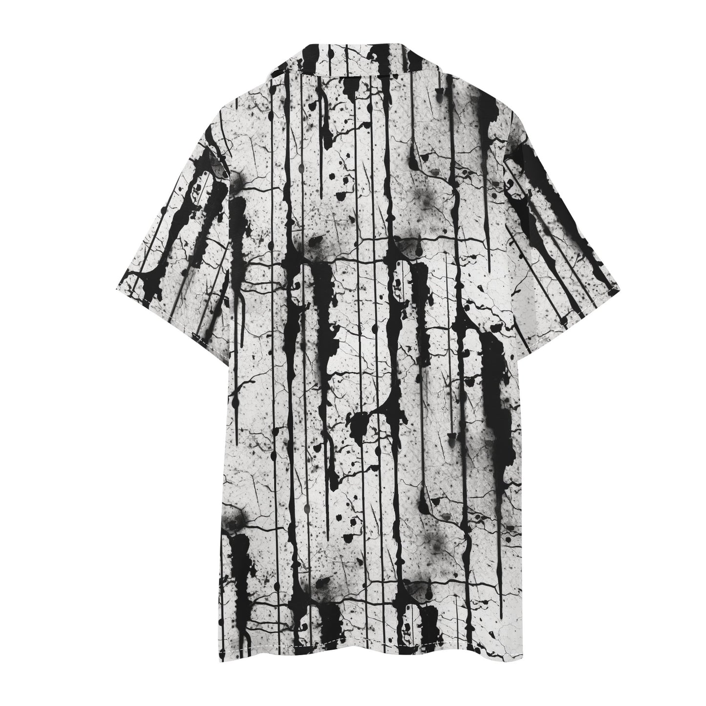 Grunge Regular Fit Hawaiian Short Sleeve Shirt and Shorts Set