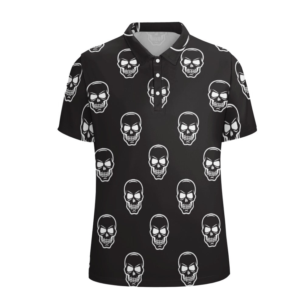 Smiling Skulls Polo Shirt