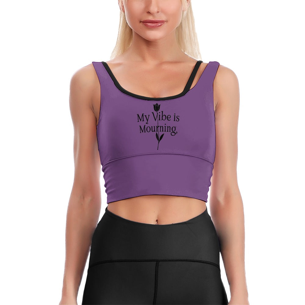 My Vibe Is Mourning Yoga Vest
