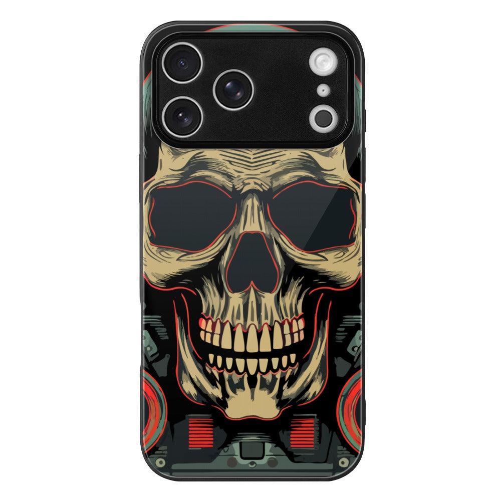 Retro Skulls Apple iPhone 17 Series Glass Phone Case