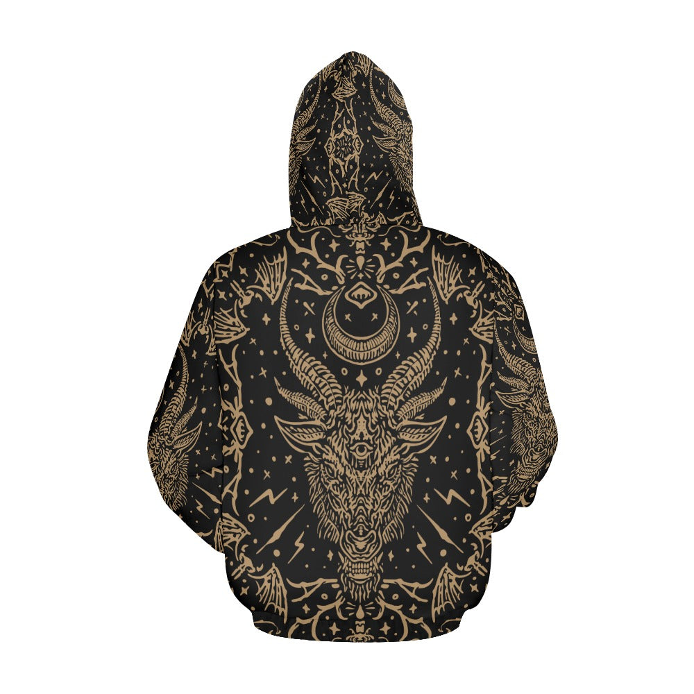 Baphomet And The All Seeing Eye Hoodie