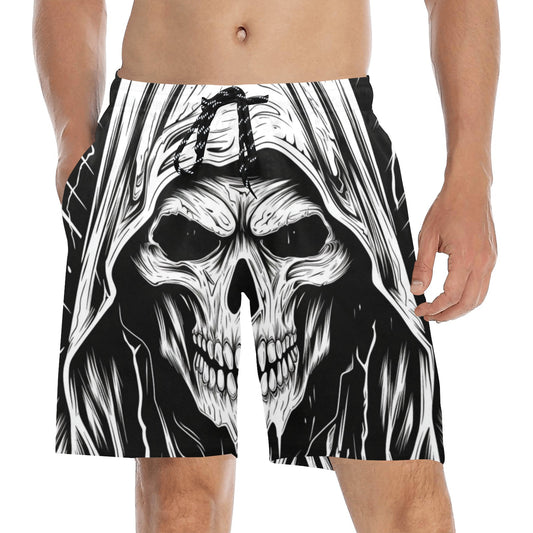 The Grim Reaper Beach Shorts