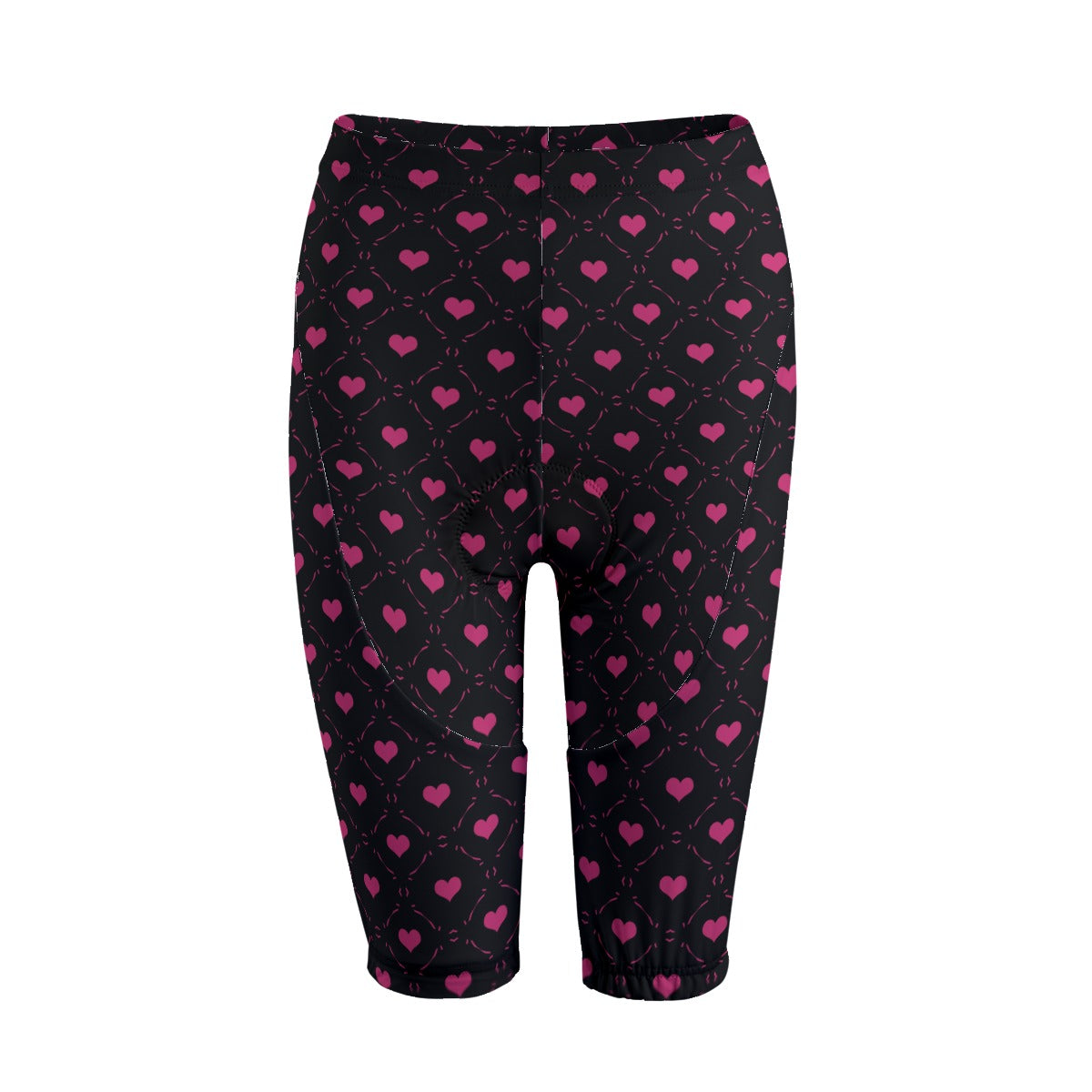 Pink Hearts Women's Cycling Pants