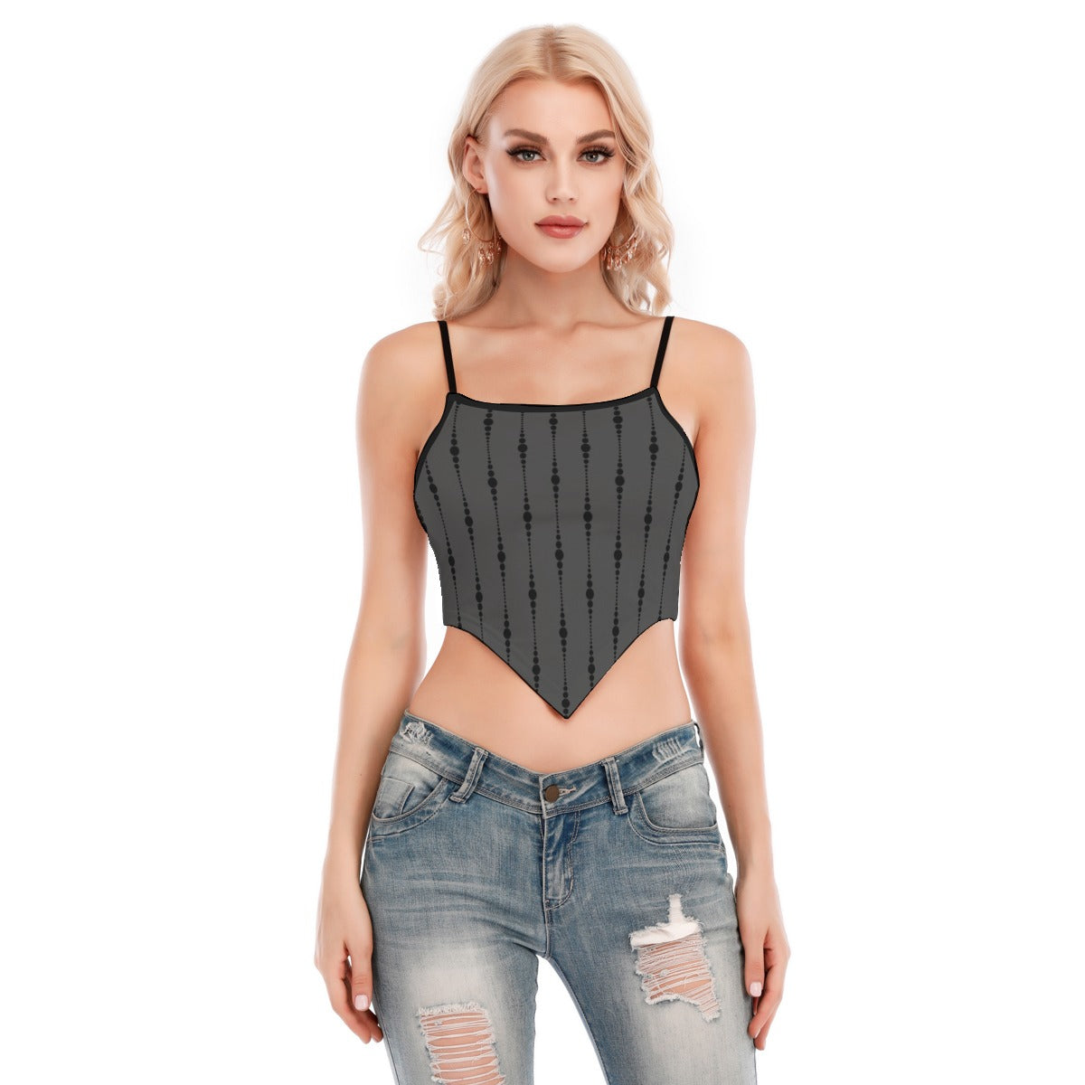 Black Design Cami Tube Top