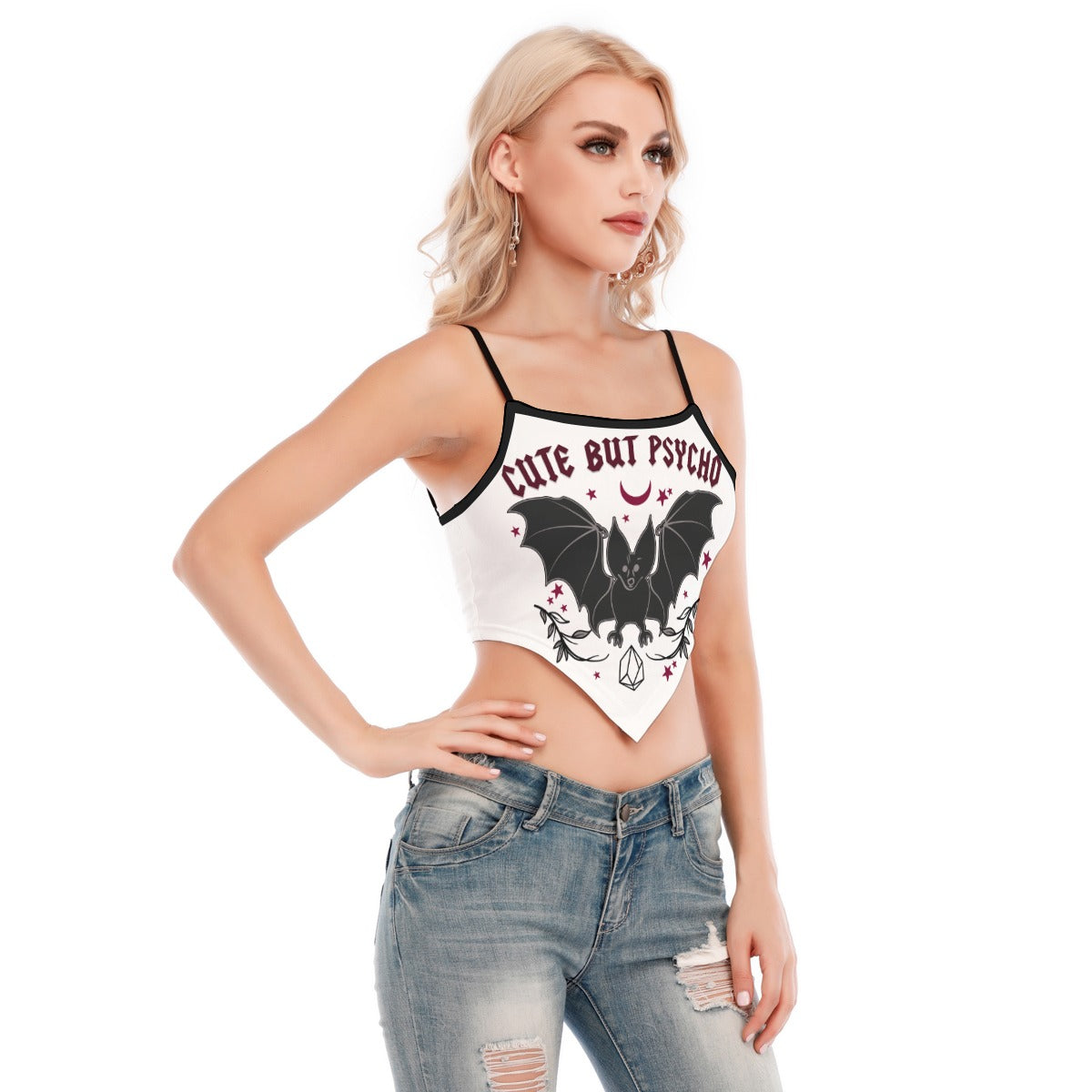 Cute But Psycho Cami Tube Top