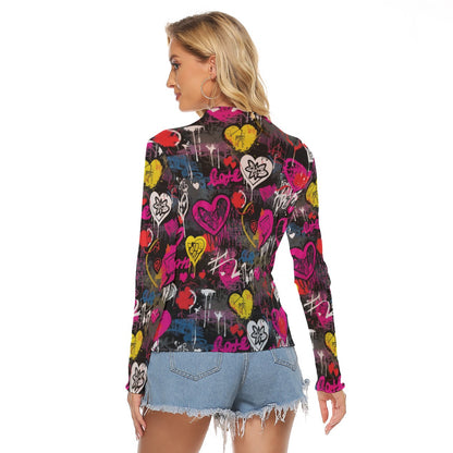 Rebel Love Women's Mesh T-shirt