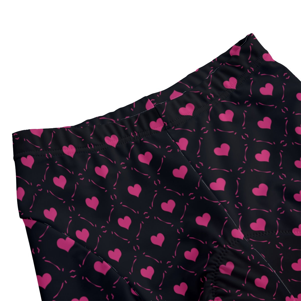 Pink Hearts Women's Cycling Pants