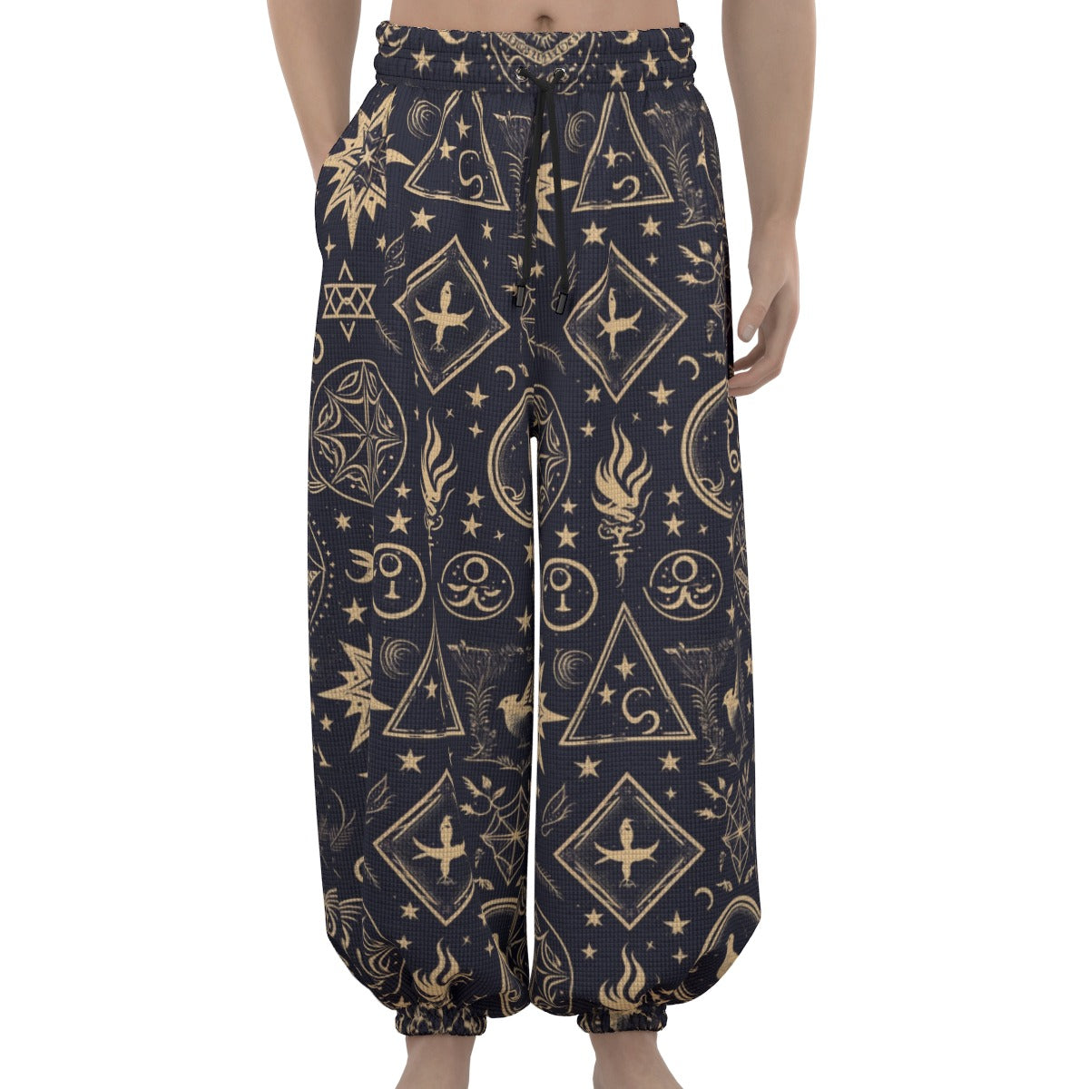 Magic Symbols Lantern Pants