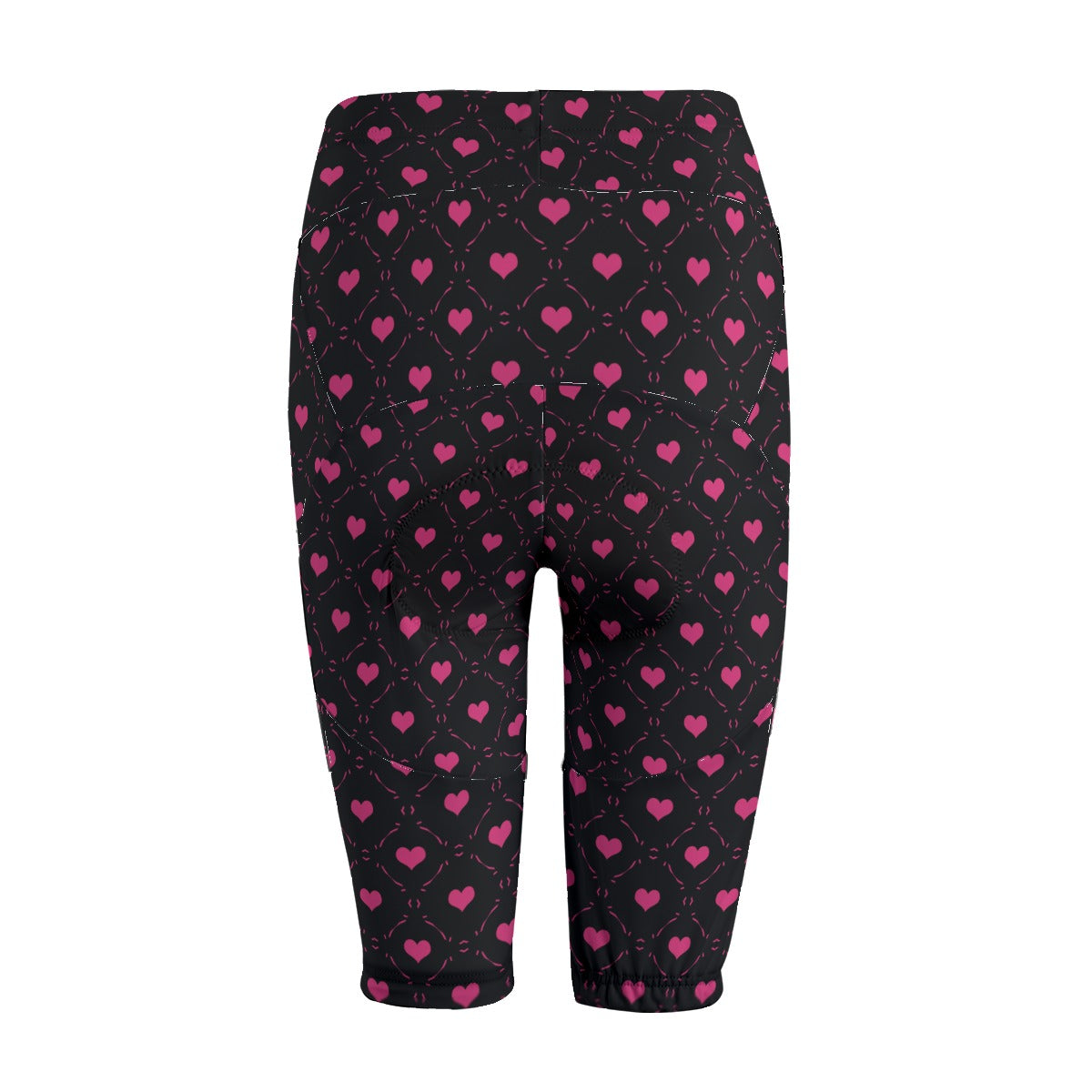 Pink Hearts Women's Cycling Pants
