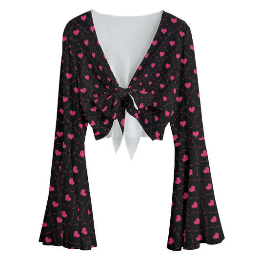 Little Pink Hearts Blouse