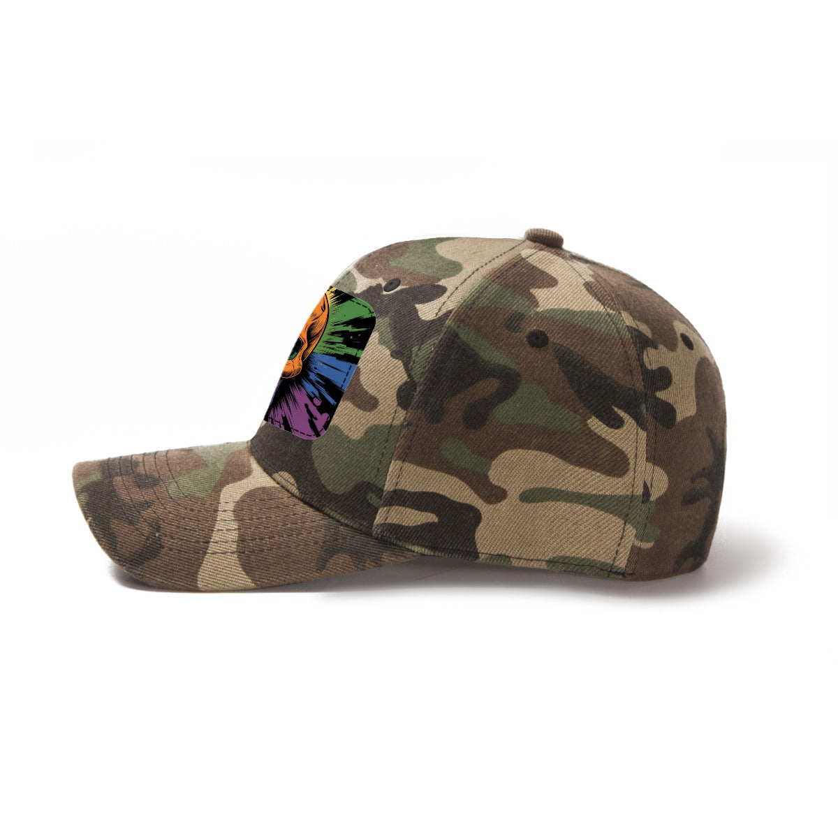 Rainbow Skull Baseball cap