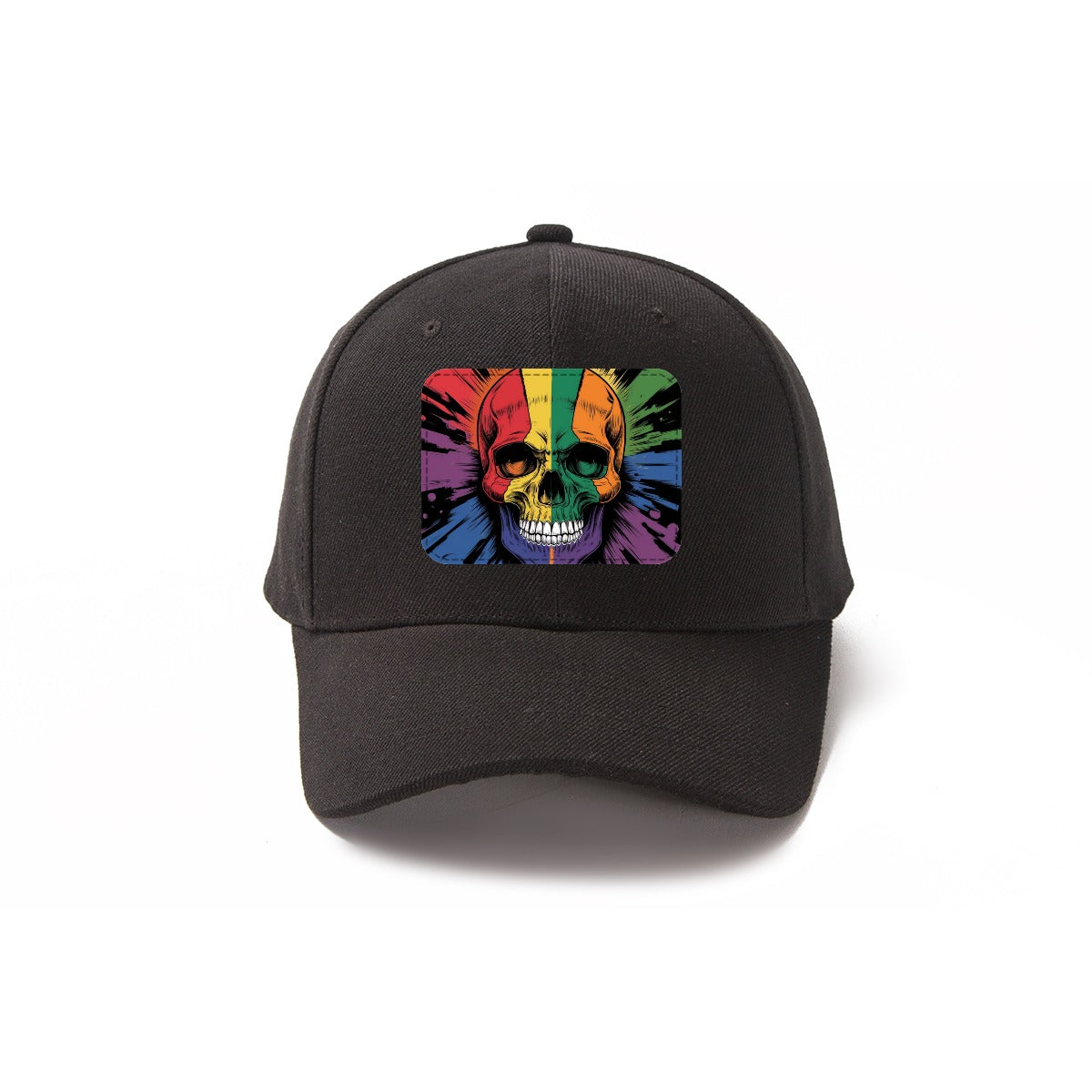 Rainbow Skull Baseball cap