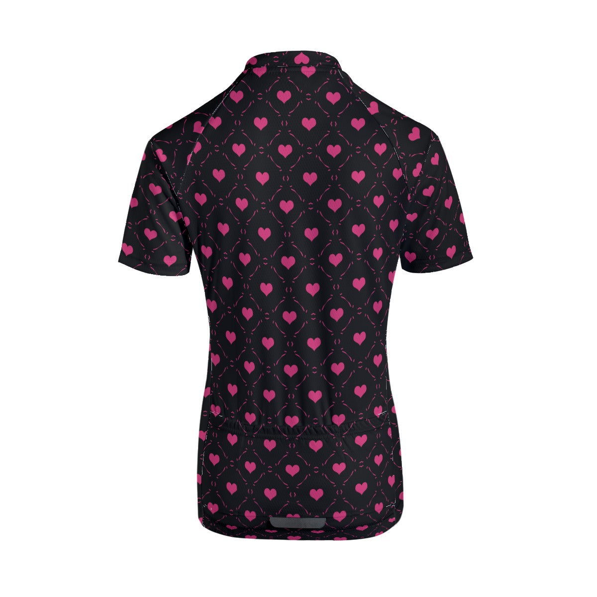 Pink Hearts Women's Raglan Cycling Jersey