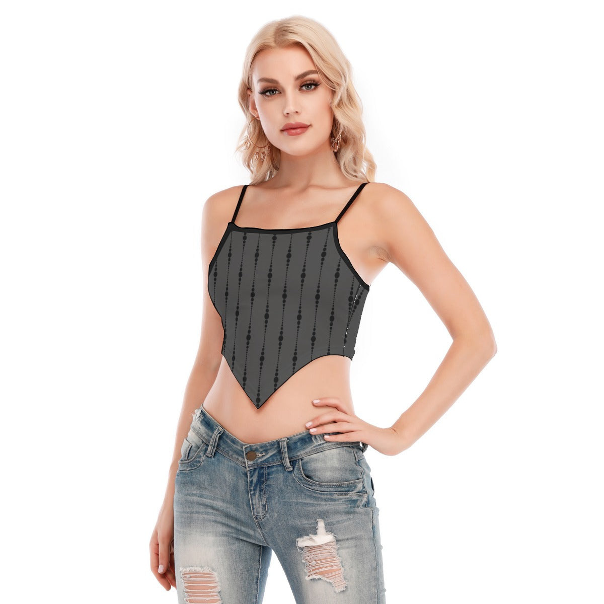 Black Design Cami Tube Top