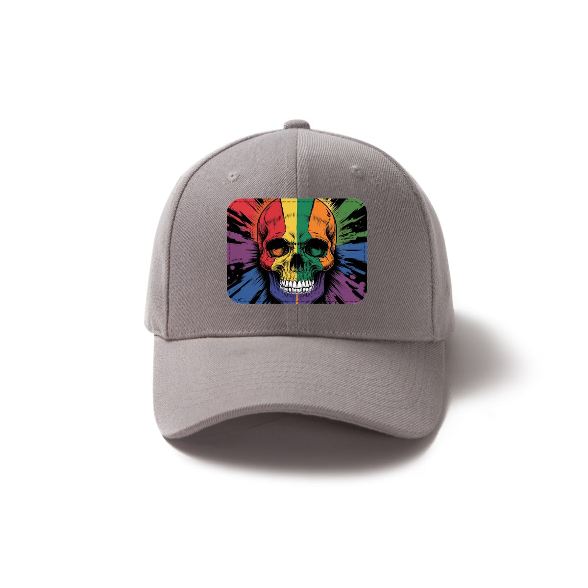 Rainbow Skull Baseball cap