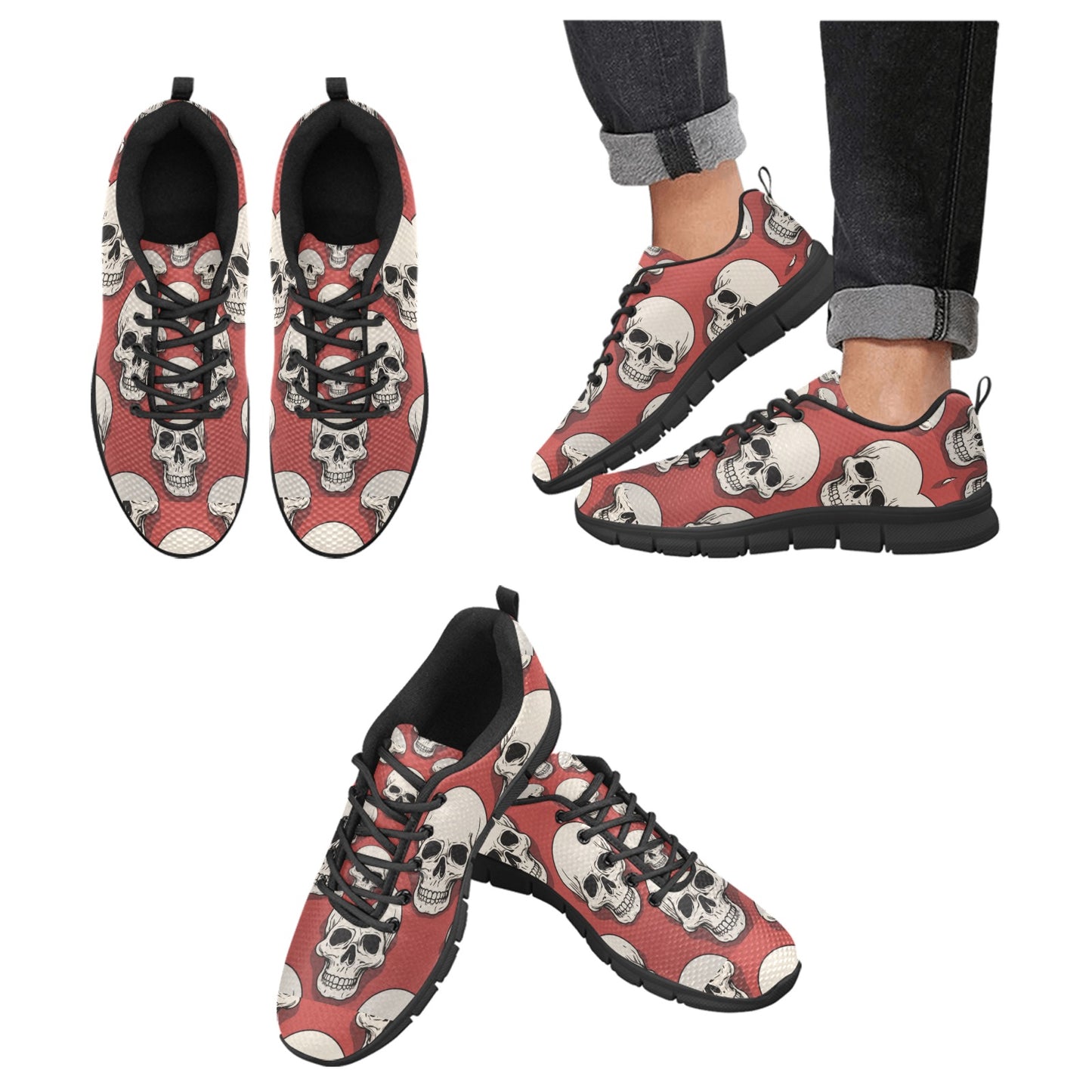 Classic Skulls Breathable Sneakers