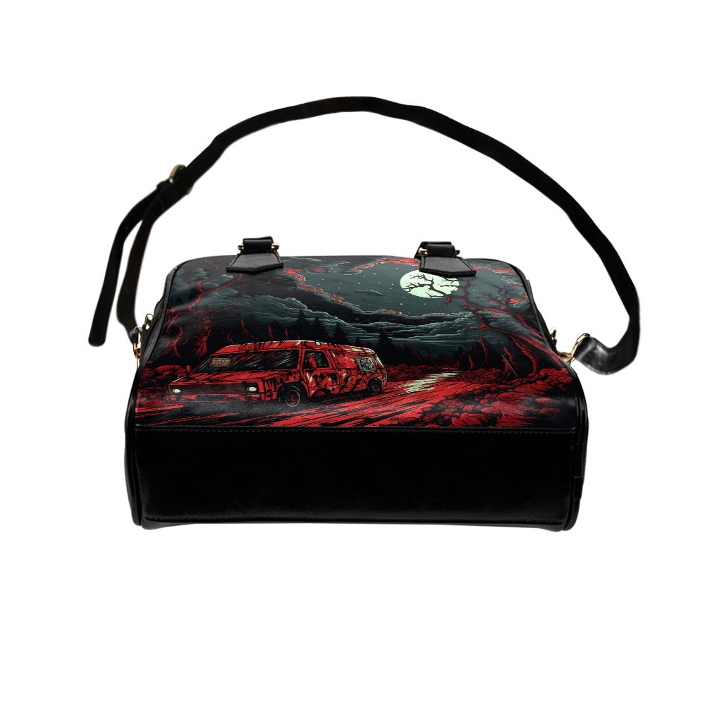 Midnight Drive Shoulder Handbag