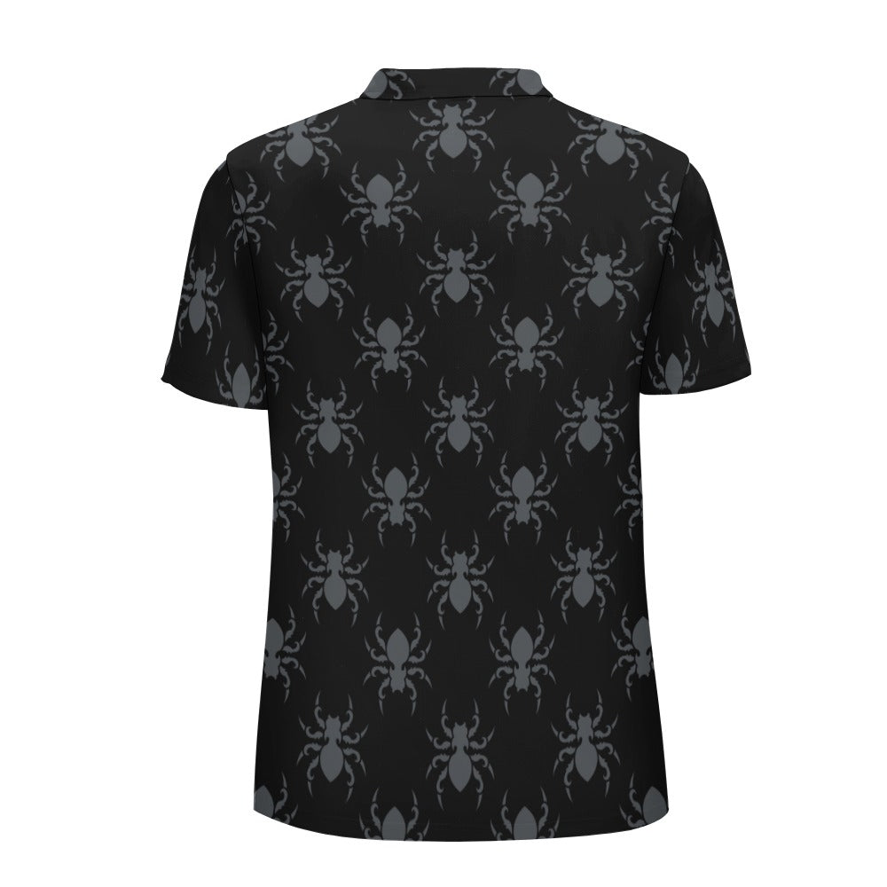 Gothic Spiders Polo Shirt