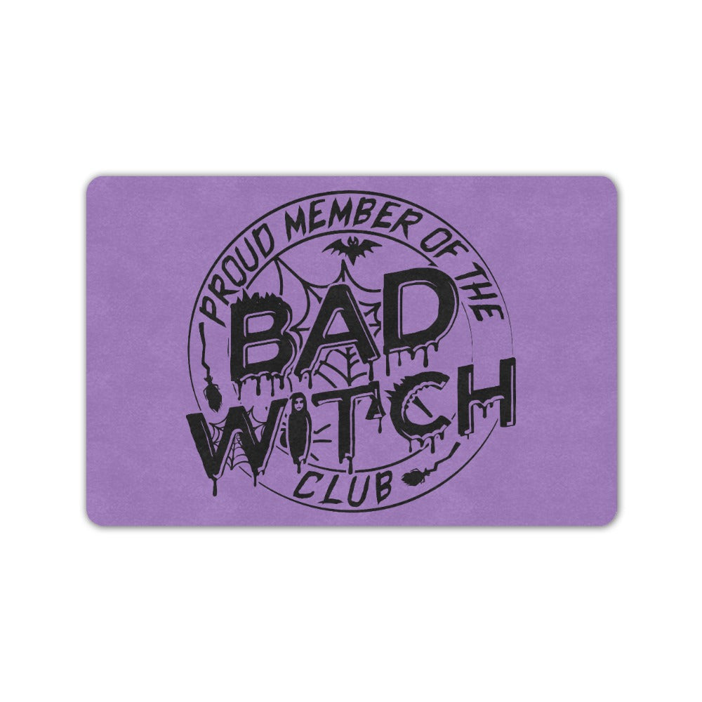 Bad Witch Club Doormat 24"x16"