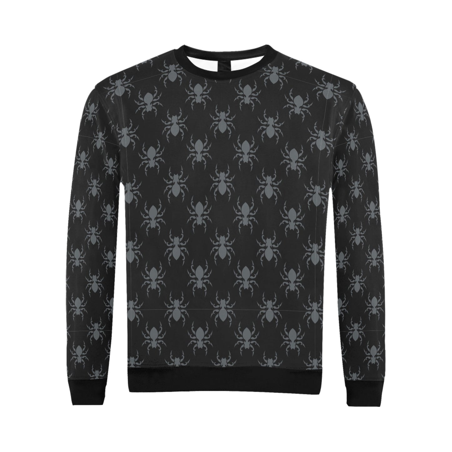 Gothic Spiders Men's Crew Neck Sweatshirt