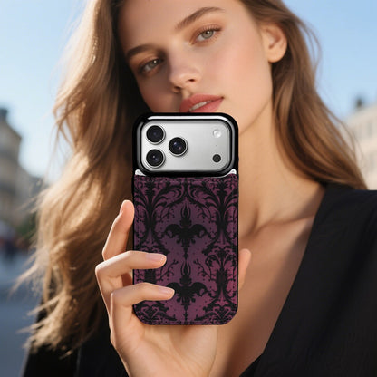 Gothic Purple Design Apple iPhone 17 Series TPU Phone Case