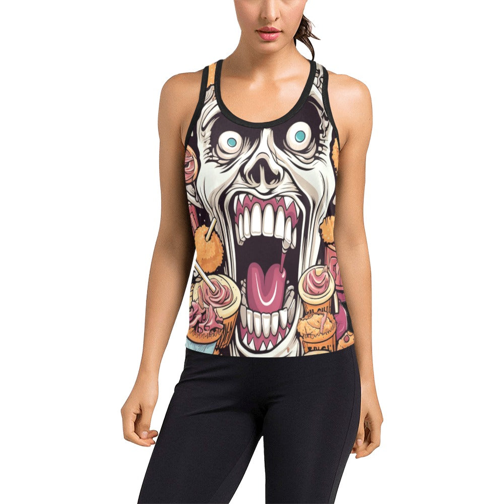 Snack Time Racerback Tank Top