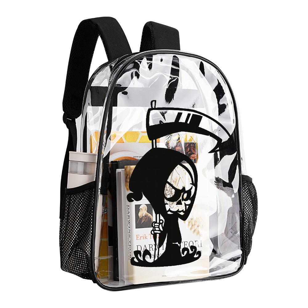 Little Reaper Transparent Backpack