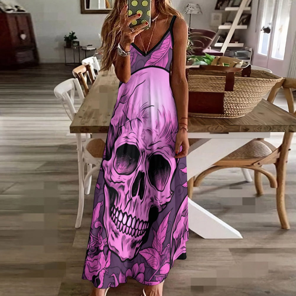 Pink shop skull dress