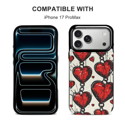 Chained Hearts Apple iPhone 17 Series TPU Phone Case