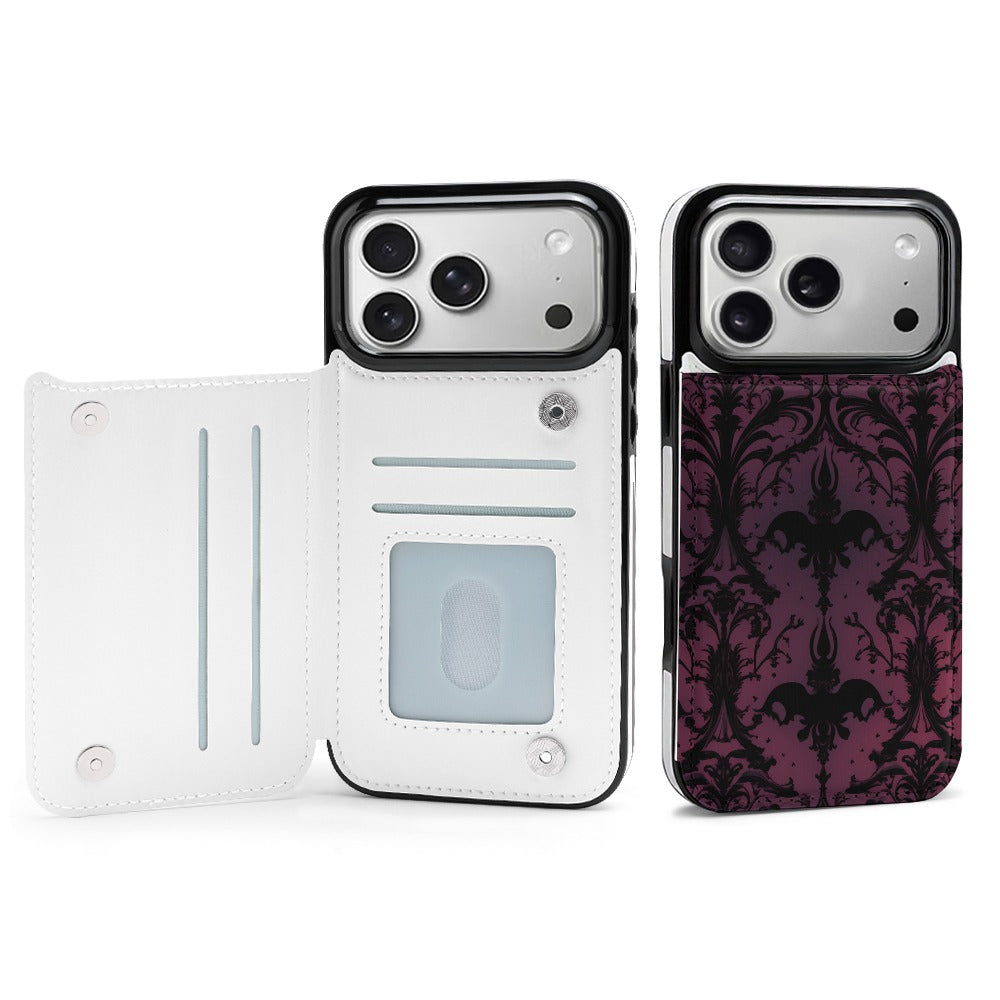 Gothic Purple Design Apple iPhone 17 Series TPU Phone Case