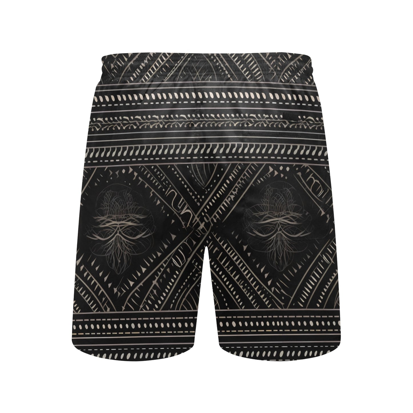 Gothic Black Beach Shorts