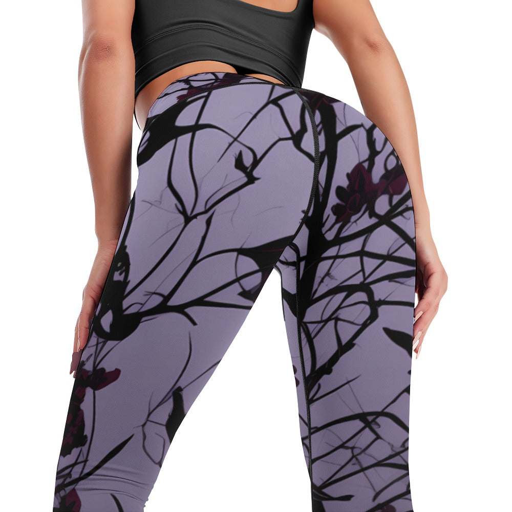 Midnight Purple Yoga Pants