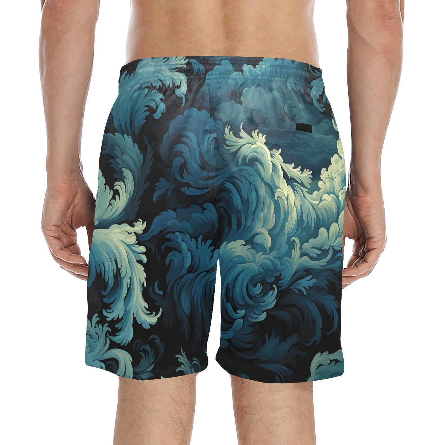 Blue Wave Beach Shorts