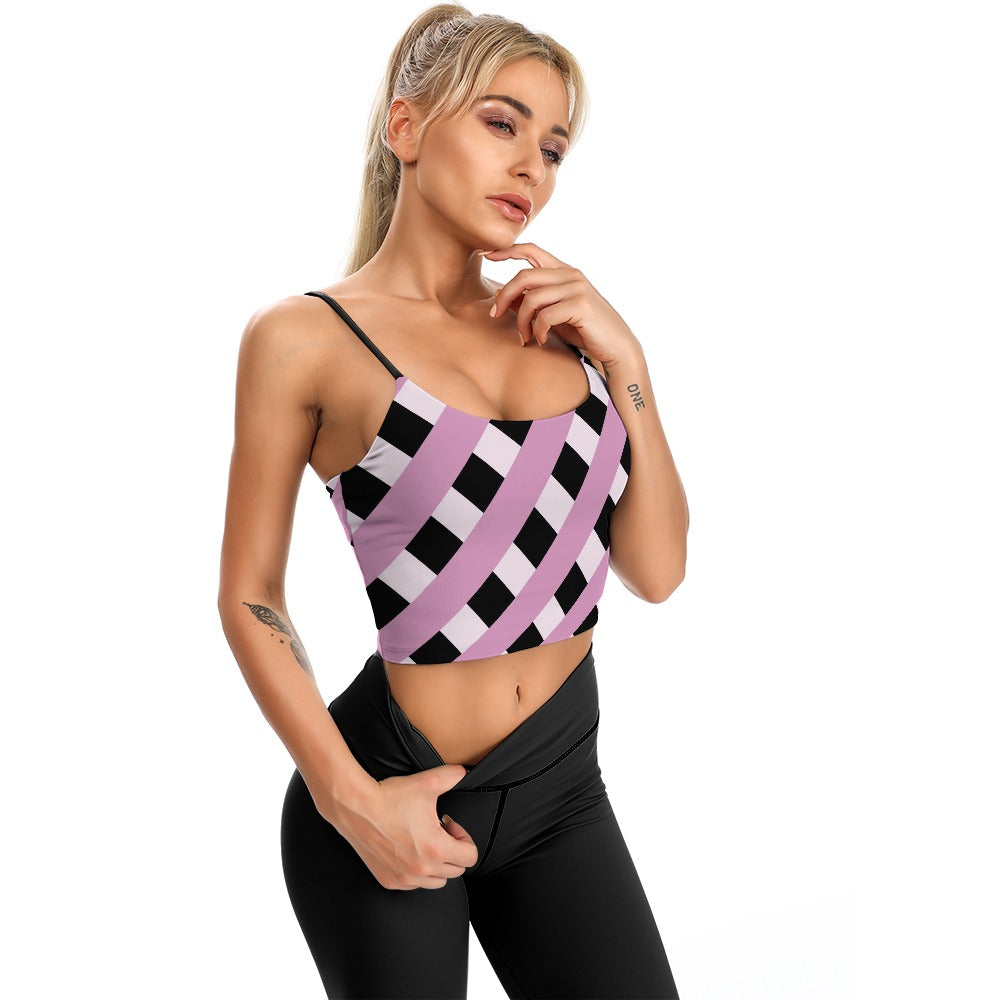 Triple Lined Pattern Thin Camisole