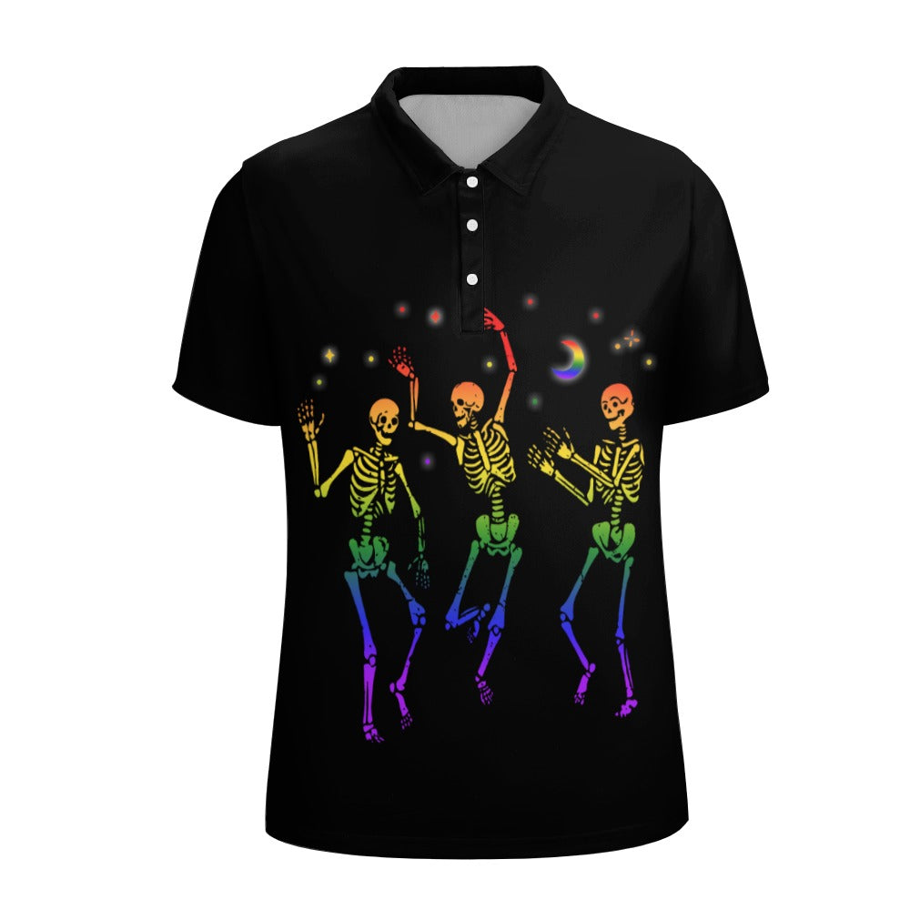 Pride Skeletons Polo Shirt