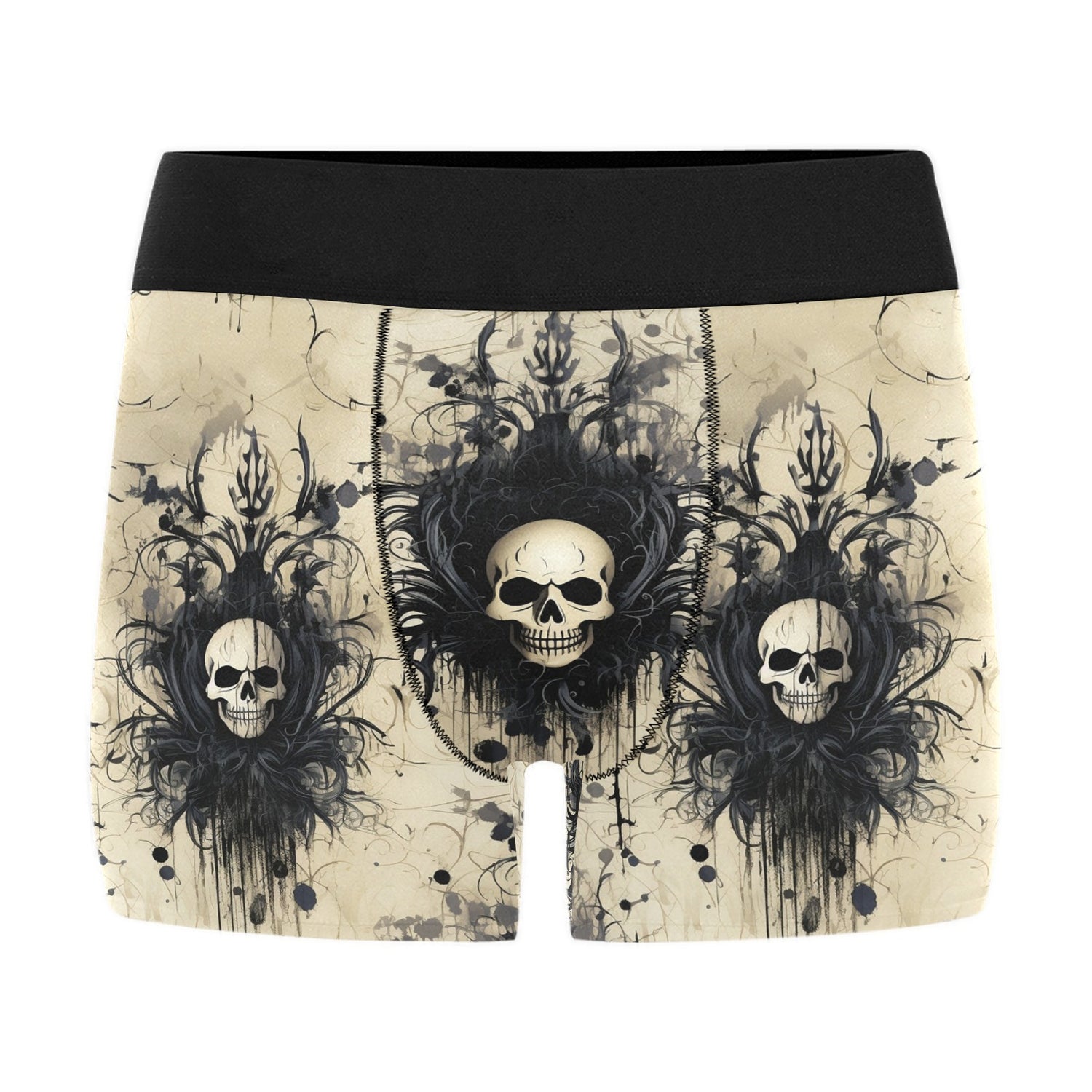 Gothic Skulls Boxer Briefs