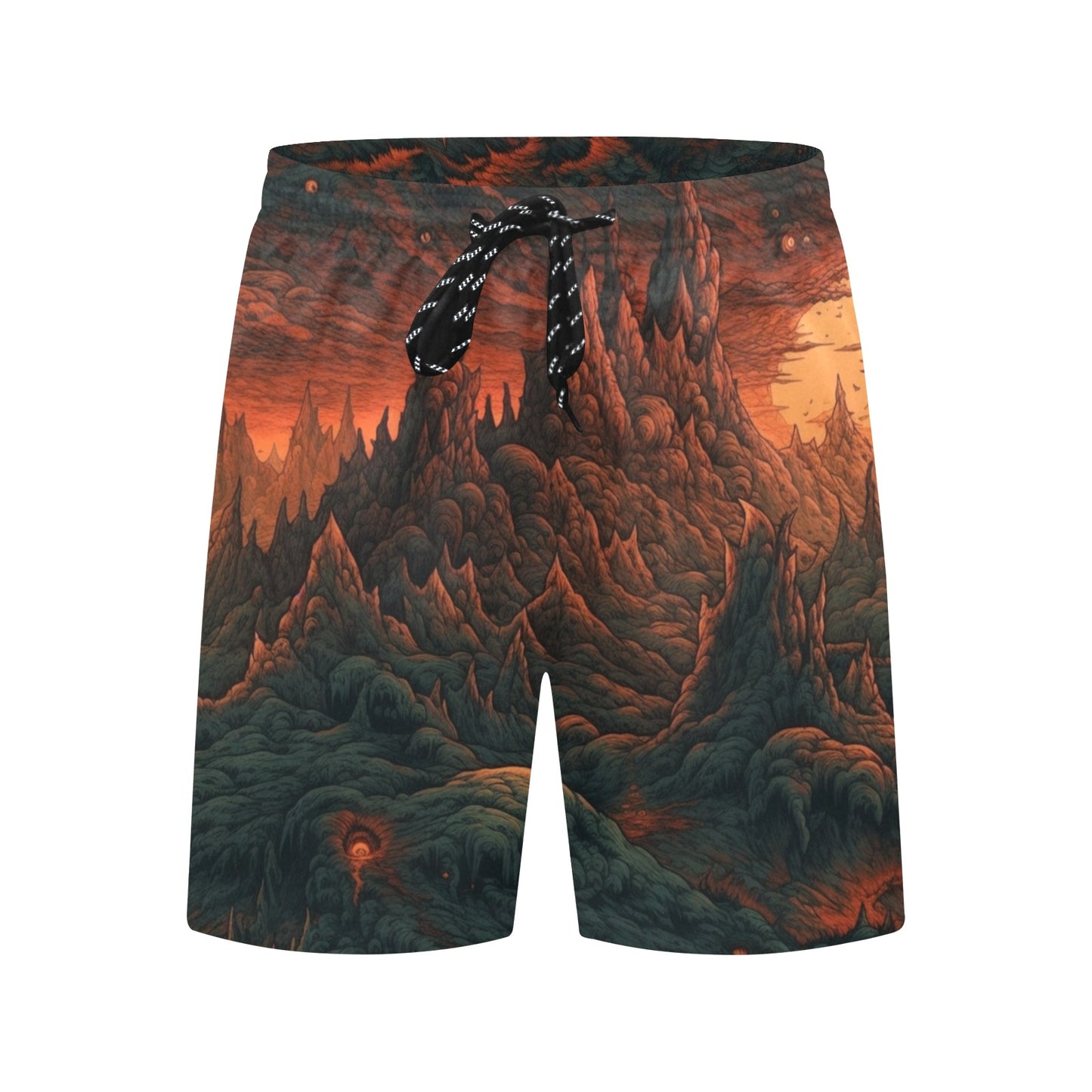 Hellscape Beach Shorts