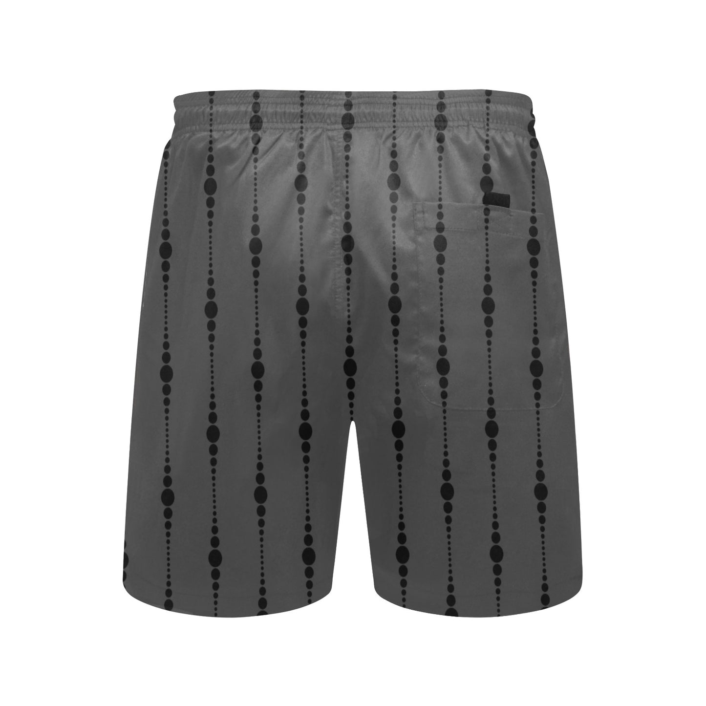 Grey And Black Beach Shorts